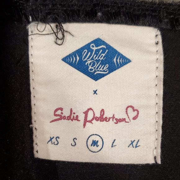 Sadie Robertson Medium Mesh Black Dress - Picture 5 of 5